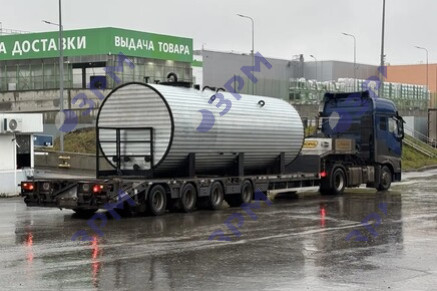 Резервуар горизонтальный стальной РГС-30 в Перми - Опытный завод резервуаров и металлоконструкций