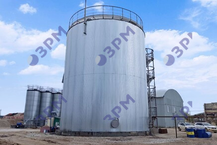 Резервуар РВС-1000 м3 для битума в Саратовской области  в Перми - Опытный завод резервуаров и металлоконструкций