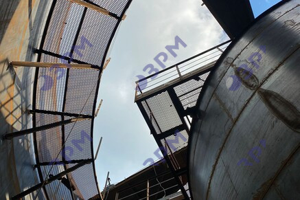 РВС-1500 и РВС-300 м3 для хоз-бытовых сточных вод в Перми - Опытный завод резервуаров и металлоконструкций