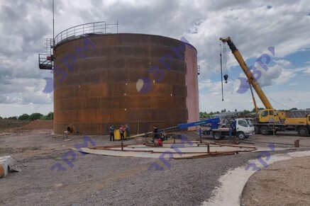РВС-5000 м3 для битума в Перми - Опытный завод резервуаров и металлоконструкций